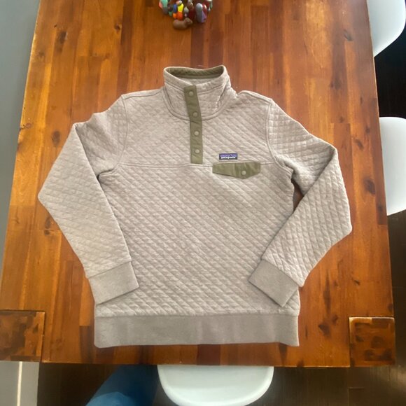 Patagonia Women's Organic Cotton Quilt Snap-T Pullover - Medium - Picture 2 of 8